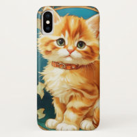 Alphonse Mucha Art Nouveau Cat