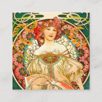 Alphonse Mucha Art Nouveau Daydream