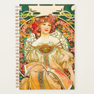 Alphonse Mucha Art Nouveau Daydream Planner