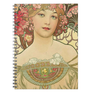 Alphonse Mucha – Art Nouveau Master Notebook