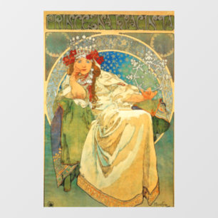 Alphonse Mucha Art Nouveau Princess Hyacinth