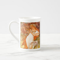 Alphonse Mucha Art Nouveau Spring