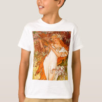 Alphonse Mucha Art Nouveau Spring