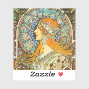 Alphonse Mucha Art Nouveau Zodiac