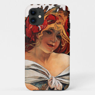 Alphonse Mucha Biscuits Lefevre Utile iPhone Case