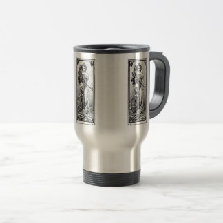 Alphonse Mucha Broken Blossoms Travel Mug