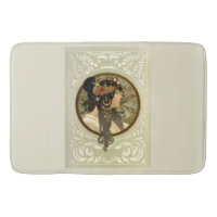 Alphonse Mucha - Byzantine Heads Brunette