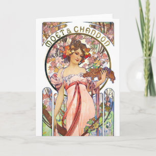 Alphonse Mucha Card