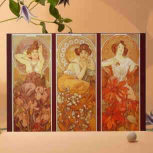 Alphonse Mucha Card