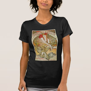 ALPHONSE MUCHA CHANSONS D`AJEULES T-Shirt