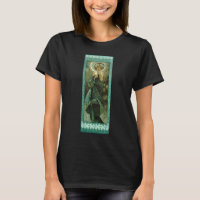 Alphonse Mucha Clair De Lune T-shirt