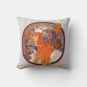 Alphonse Mucha Cushion