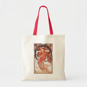 Alphonse Mucha Dance 1898 Art Nouveau Vintage Tote Bag