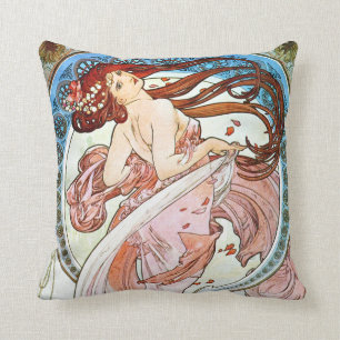 Alphonse Mucha Dance Cushion