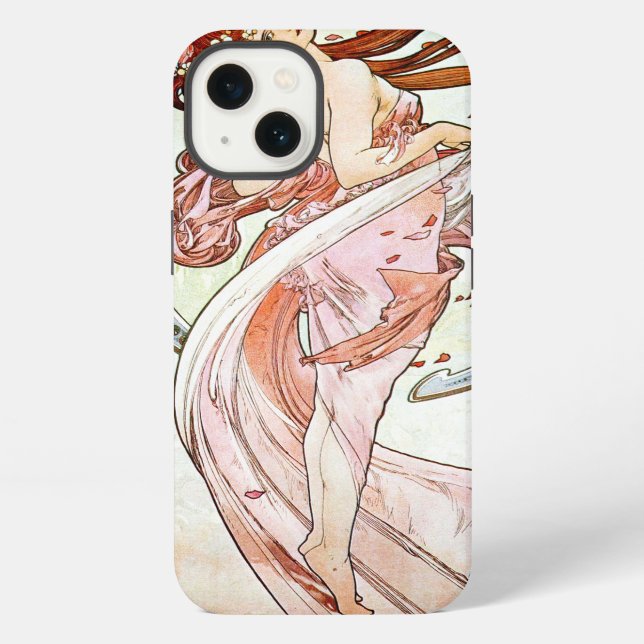 Alphonse Mucha Dance iPhone Case (Back)
