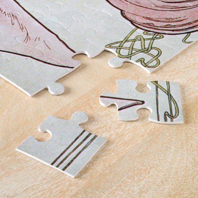 Alphonse Mucha Dance Jigsaw Puzzle (Side)