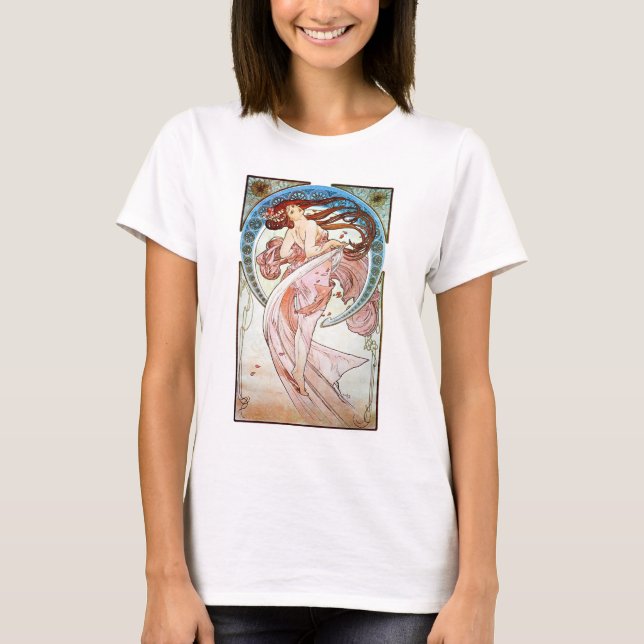 Alphonse Mucha Dance T-Shirt (Front)