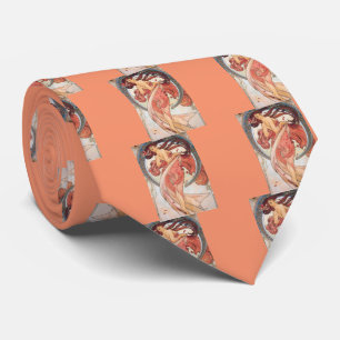 Alphonse Mucha , "Dance" Tie