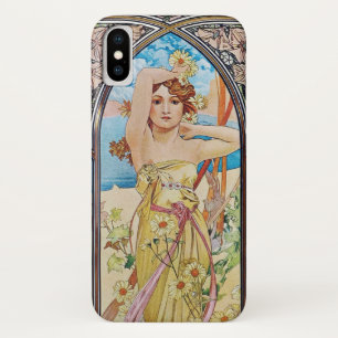 Alphonse Mucha Daybreak Art Nouveau Case-Mate iPhone Case