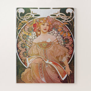 Alphonse Mucha - Daydream Jigsaw Puzzle