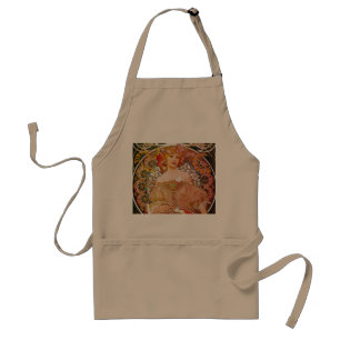Alphonse Mucha - Daydream Standard Apron