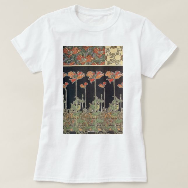 Alphonse Mucha Documents Décoratifs GalleryHD T-Shirt (Design Front)