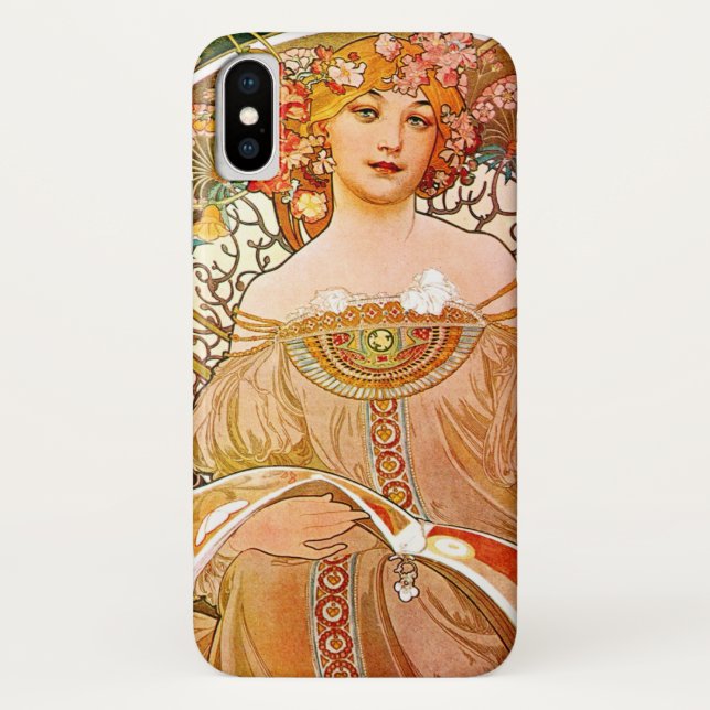 Alphonse Mucha Dreaming (Reverie) Case-Mate iPhone Case (Back)