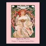 Alphonse Mucha F. Champenois Poster<br><div class="desc">Alphonse Mucha was THEE classic go-to guy for art nouveau posters during and after the Belle Epoch era.  We've got a great selection of his iconic work on posters,  iPhone cases,  and much more,  including this one,  entitled F. Champenois,  painted in 1897.</div>