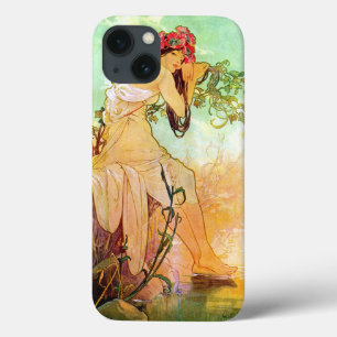 Alphonse Mucha Girl By The Pond iPhone 13 Case