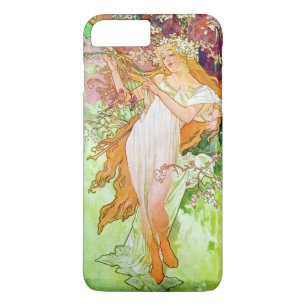 Alphonse Mucha Girl In Garden Case-Mate iPhone Case