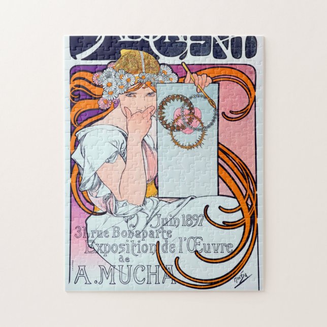 Alphonse Mucha Jigsaw Puzzle (Vertical)