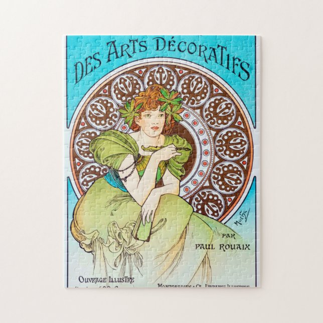 Alphonse Mucha Jigsaw Puzzle (Vertical)