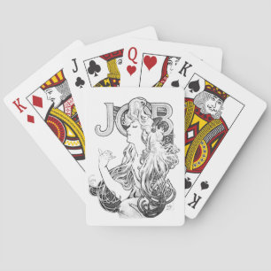 Alphonse Mucha JOB ISOGS Playing Cards