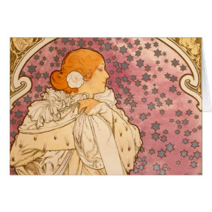 Alphonse Mucha La Dame Aux Camelias: Art Nouveau