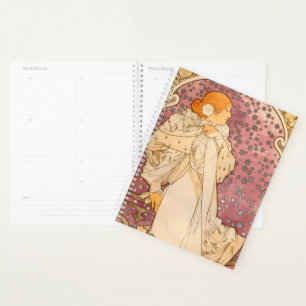 Alphonse Mucha La Dame Aux Camelias: Art Nouveau Planner