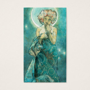 Alphonse Mucha Moonlight Clair De Lune Art Nouveau