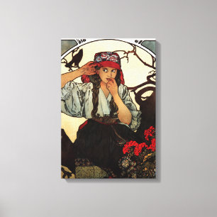 Alphonse Mucha Moravian Canvas Poster Print