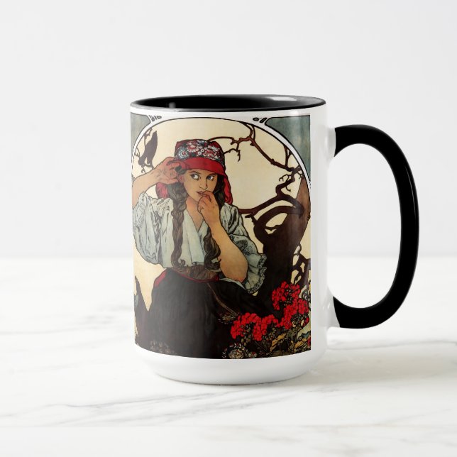 Alphonse Mucha Moravian Teachers Choir Mug (Right)