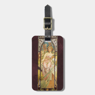 Alphonse Mucha, Morning Awakening Luggage Tag