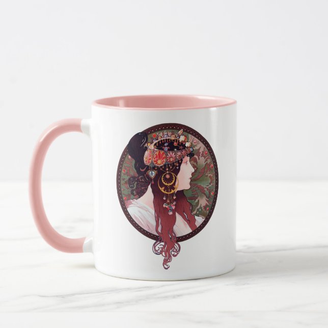 Alphonse Mucha Mug (Left)