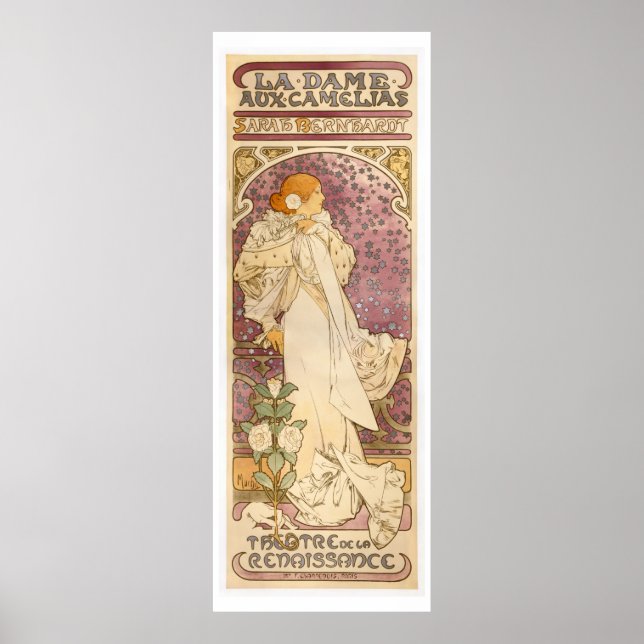 Alphonse Mucha Poster (Front)