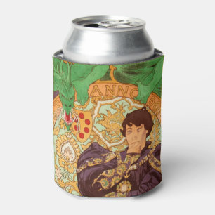 Alphonse Mucha Prince and Dragon Can Cooler