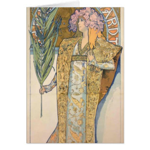 Alphonse Mucha - Sarah Bernhard Painting