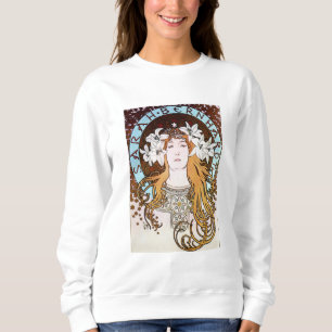 Alphonse Mucha - Sarah Bernhardt Sweatshirt
