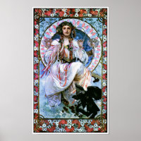 Alphonse Mucha - Slavia - Art Nouveau - Secession