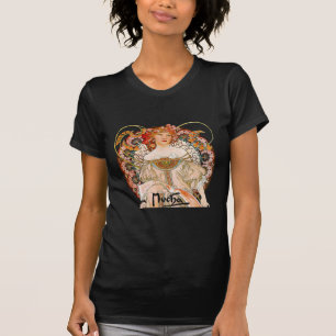 Alphonse Mucha - Spring T-Shirt