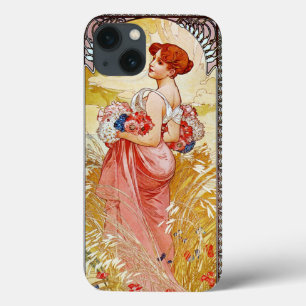 Alphonse Mucha Summer iPhone 13 Case