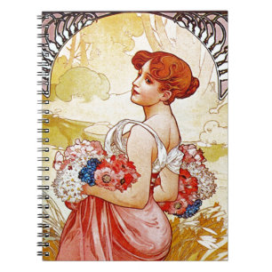 Alphonse Mucha Summer Notebook