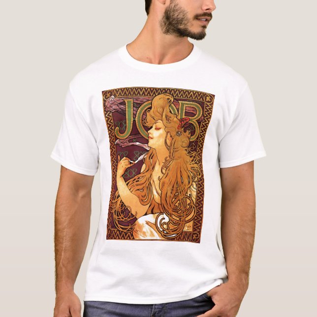 Alphonse Mucha T-Shirt (Front)