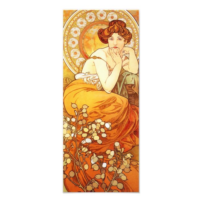 Alphonse Mucha Topaz Print (Front)